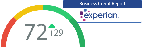 Experian Image with score increase